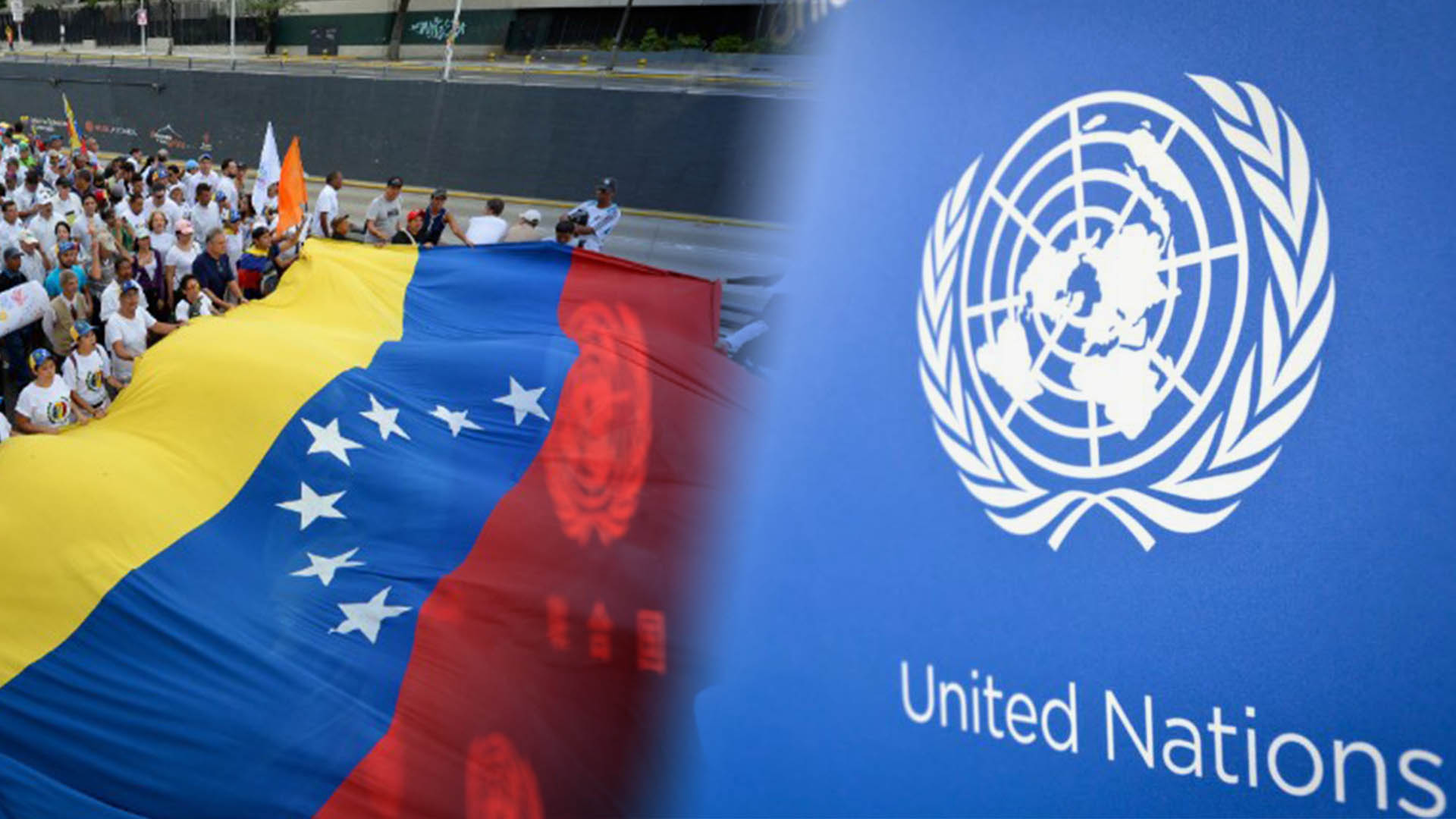 ONU la pronta solución política en Venezuela