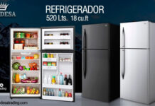 refrigerador de 520 litros