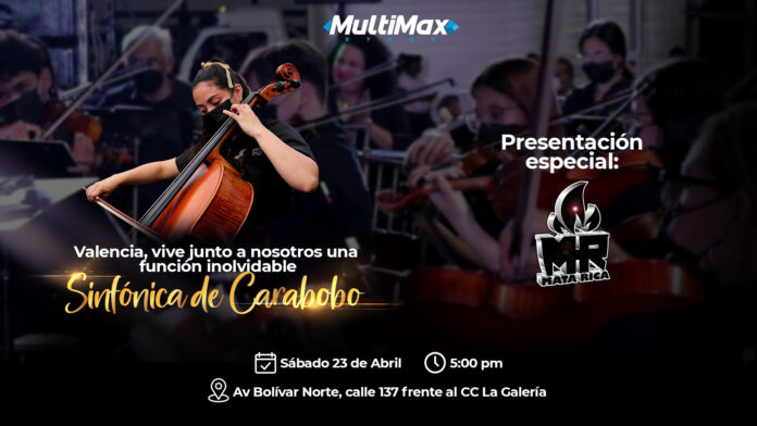 Orquesta sinfónica de Carabobo en Multimax Valencia