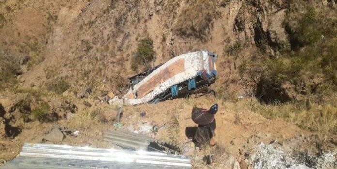 Accidente de autobús en Bolivia - Cmide