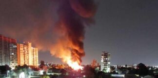 Incendio por gas- Chile