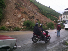 Derrumbe en el Junquito - km 5