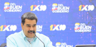 Maduro iluminarias en Falcón