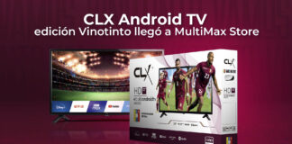 CLX Android TV Vinotinto