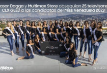Regalo de Multimax Store a Miss Venezuela