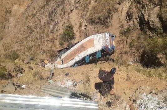Accidente de autobús en Bolivia - Cmide