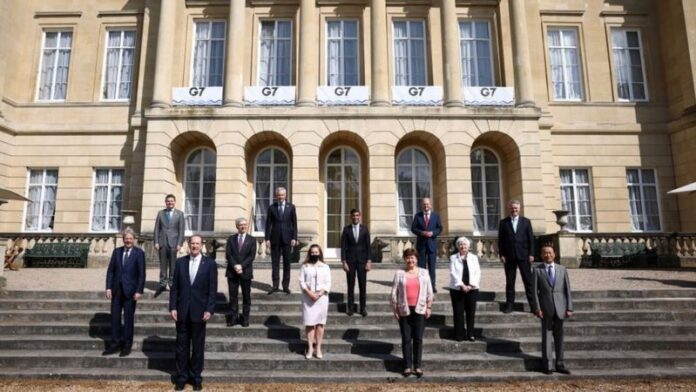 Los ministros de Finanzas del grupo G7