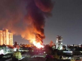Incendio por gas- Chile
