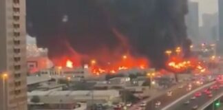 Fuerte explosión- Abu Dhabi