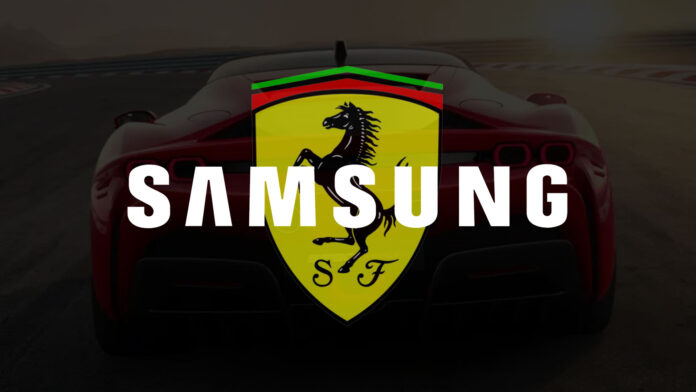 Samsung y Ferrari