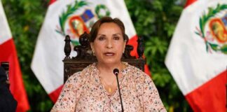 Peruanos rechazan a Dina Boularte