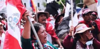 Paro contra Gobierno de Dina Boluarte Perú