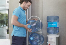 Cómo limpiar tu dispensador de agua